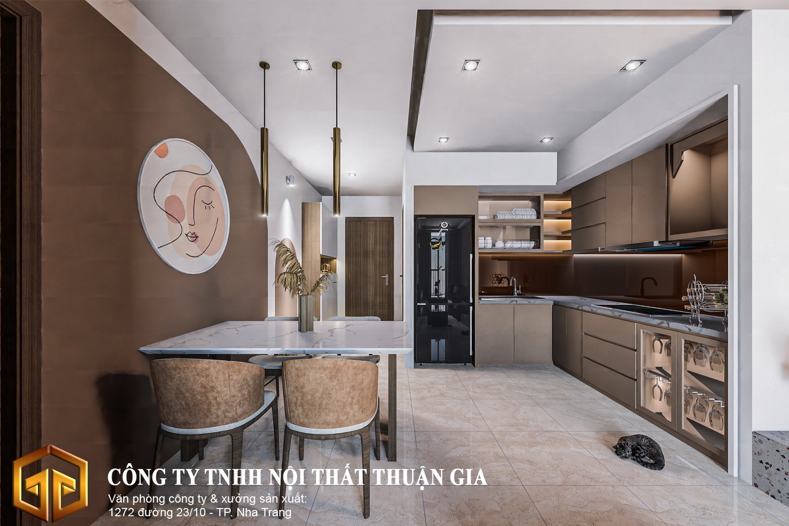 DỰ ÁN CĂN HỘ P.H NHA TRANG - Nội Thất Thuận Gia